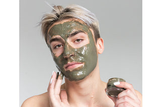 Charcoal + Matcha Detoxifying Face Mask